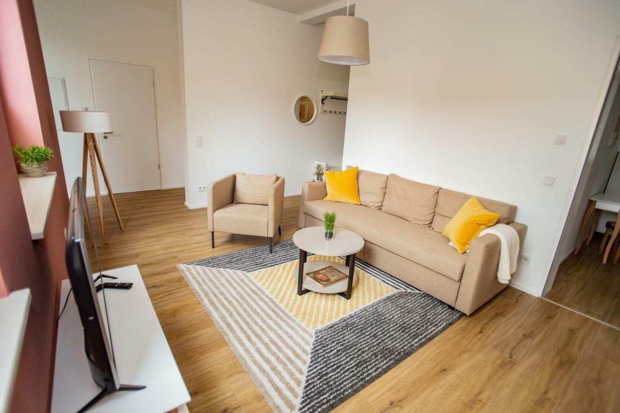 Eckhof Domizil - Grosszuegige Ferienwohnung Mit Kleinem Garten In Der Altstadt Von Gotha Luaran gambar